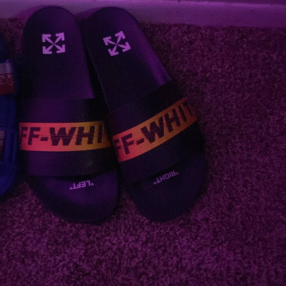 Off-white size 11 male slides